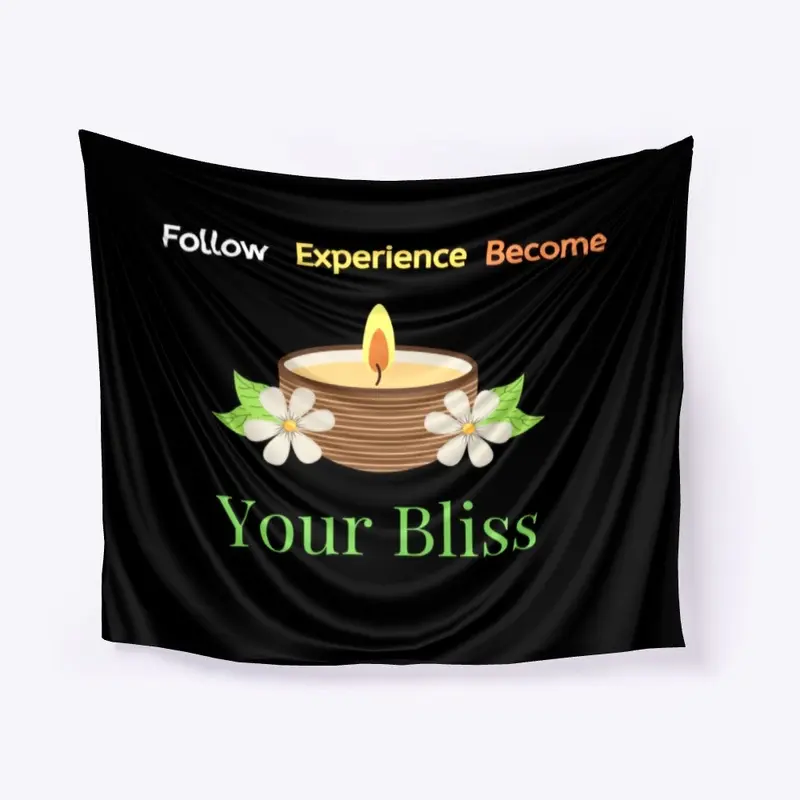 Follow Experience Become Bliss (Candle)