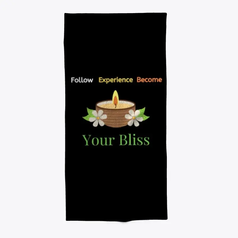 Follow Experience Become Bliss (Candle)